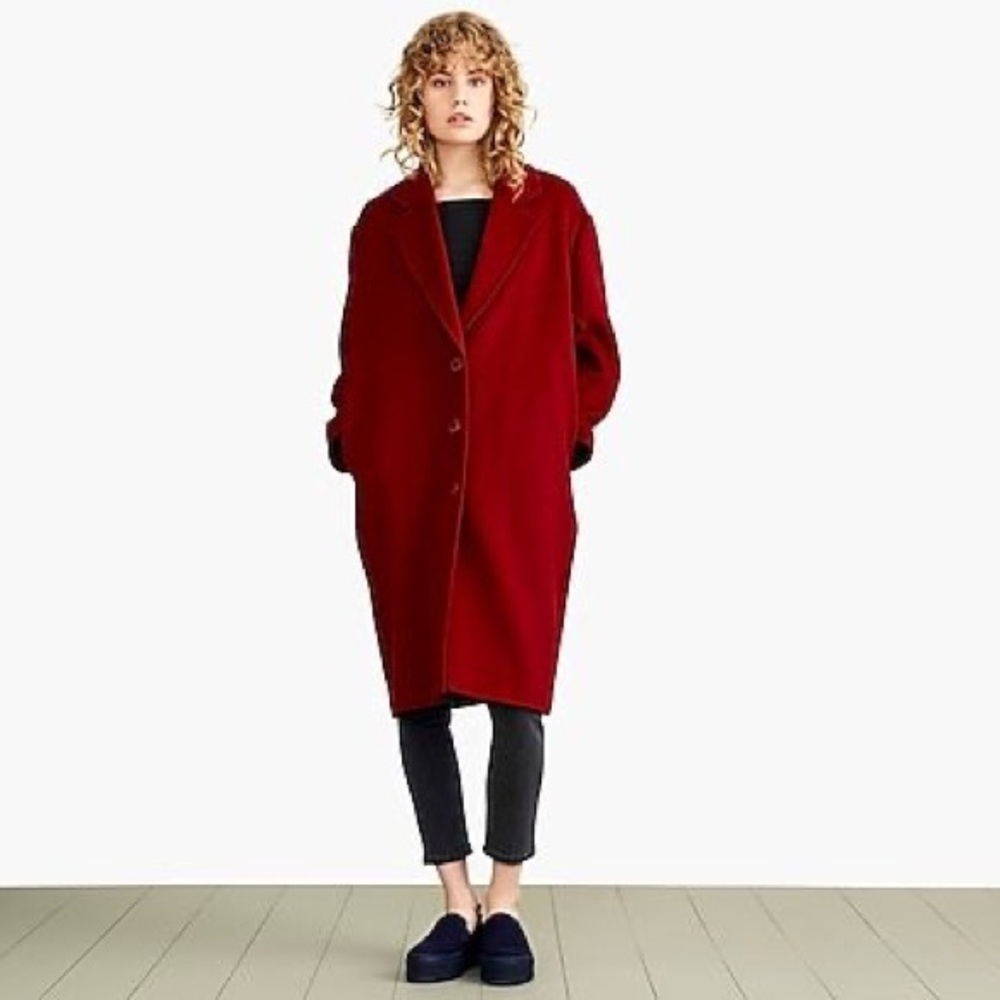 J.Crew x Nevereven Red Coat size small
